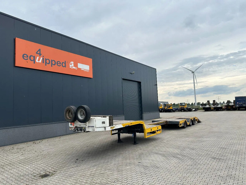 Broshuis E-2190/27 lowloader, wheel arches, 4,1m extendable, steering axle - Low loader semi-trailer: picture 3 Broshuis E-2190/27 lowloader, wheel arches, 4,1m extendable, steering axle - Low loader semi-trailer: picture 3