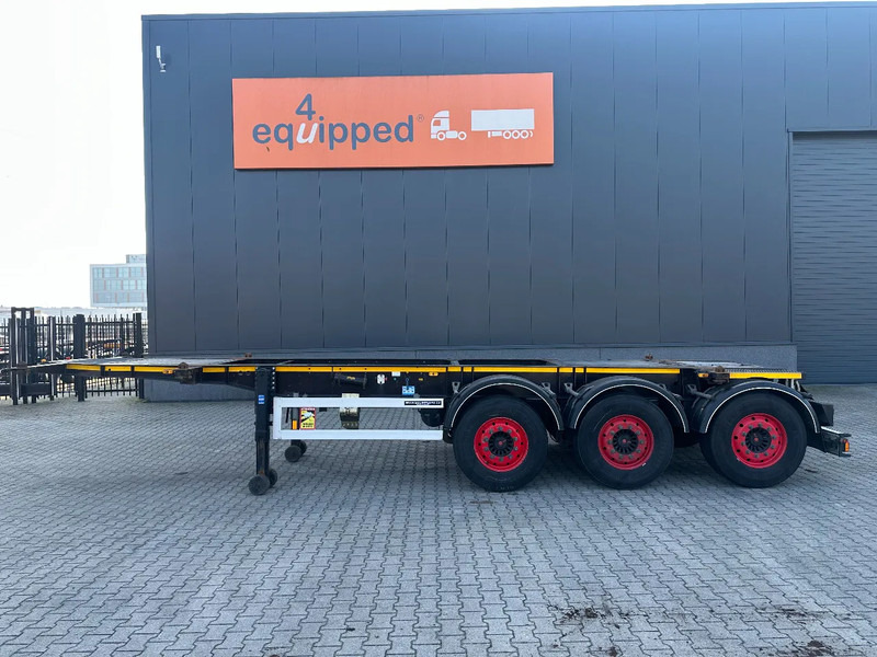 Burg 20FT / 20FT SWAP ADR (EX/II, EX/III, FL, AT) Chassis, 3.690kg, SAF INTRADISC, 2x Liftaxle, NL-chassis, APK/ADR: 08-2025 - Container transporter/ Swap body semi-trailer: picture 2 Burg 20FT / 20FT SWAP ADR (EX/II, EX/III, FL, AT) Chassis, 3.690kg, SAF INTRADISC, 2x Liftaxle, NL-chassis, APK/ADR: 08-2025 - Container transporter/ Swap body semi-trailer: picture 2