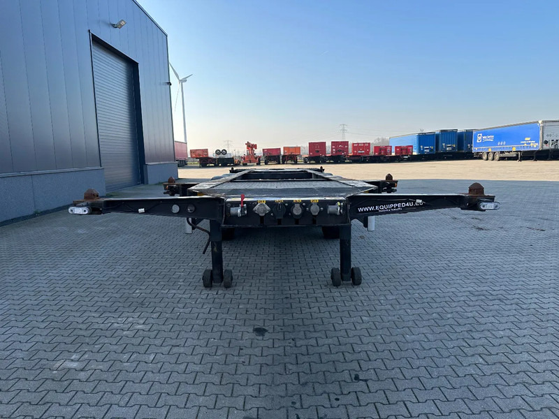 Burg 20FT + 20FT SWAP ADR (EX/II, EX/III, FL, AT) Chassis, empty weight: 3.690kg, SAF INTRADISC, 2x Liftaxle, NL-chassis, APK/ADR: 08 - Container transporter/ Swap body semi-trailer: picture 5 Burg 20FT + 20FT SWAP ADR (EX/II, EX/III, FL, AT) Chassis, empty weight: 3.690kg, SAF INTRADISC, 2x Liftaxle, NL-chassis, APK/ADR: 08 - Container transporter/ Swap body semi-trailer: picture 5