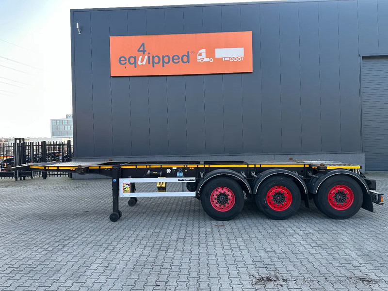 Burg 20FT + 20FT SWAP ADR (EX/II, EX/III, FL, AT) Chassis, empty weight: 3.690kg, SAF INTRADISC, 2x Liftaxle, NL-chassis, APK/ADR: 08 - Container transporter/ Swap body semi-trailer: picture 2 Burg 20FT + 20FT SWAP ADR (EX/II, EX/III, FL, AT) Chassis, empty weight: 3.690kg, SAF INTRADISC, 2x Liftaxle, NL-chassis, APK/ADR: 08 - Container transporter/ Swap body semi-trailer: picture 2