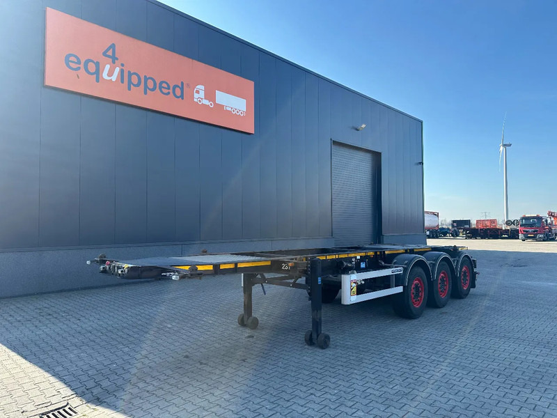Burg 20FT / 20FT SWAP ADR (EX/II, EX/III, FL, AT), Leergewicht : 3.690kg, SAF INTRADISC, 2x Liftachse, NL-Chassis, APK/ADR: 08-2025 - Container transporter/ Swap body semi-trailer: picture 1 Burg 20FT / 20FT SWAP ADR (EX/II, EX/III, FL, AT), Leergewicht : 3.690kg, SAF INTRADISC, 2x Liftachse, NL-Chassis, APK/ADR: 08-2025 - Container transporter/ Swap body semi-trailer: picture 1