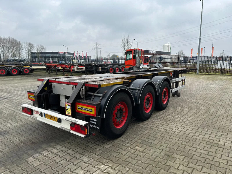 Burg 20FT / 20FT SWAP ADR (EX/II, EX/III, FL, AT), empty weight: 3.690kg, SAF INTRADISC, 2x liftaxle, ALCOA, NL-Chassis - Container transporter/ Swap body semi-trailer: picture 3 Burg 20FT / 20FT SWAP ADR (EX/II, EX/III, FL, AT), empty weight: 3.690kg, SAF INTRADISC, 2x liftaxle, ALCOA, NL-Chassis - Container transporter/ Swap body semi-trailer: picture 3
