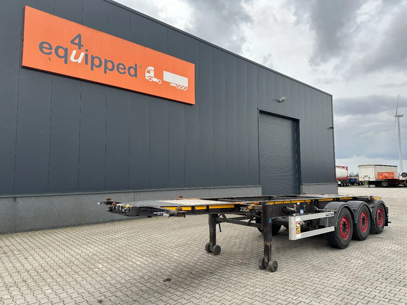 Burg 20FT / 20FT SWAP ADR, Leergewicht : 3.690kg, SAF INTRADISC, 2x Liftachse, NL, APK/ADR: 10-2025, 70% Reifen - Container transporter/ Swap body semi-trailer: picture 1 Burg 20FT / 20FT SWAP ADR, Leergewicht : 3.690kg, SAF INTRADISC, 2x Liftachse, NL, APK/ADR: 10-2025, 70% Reifen - Container transporter/ Swap body semi-trailer: picture 1