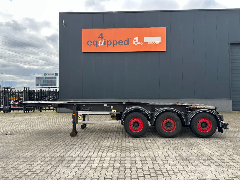 Burg 20FT/3-axles, 3.400kg, SAF INTRADISC, ADR, 2x LIFTAXLE, NL, APK/ADR: 09/2025 - Container transporter/ Swap body semi-trailer: picture 2 Burg 20FT/3-axles, 3.400kg, SAF INTRADISC, ADR, 2x LIFTAXLE, NL, APK/ADR: 09/2025 - Container transporter/ Swap body semi-trailer: picture 2
