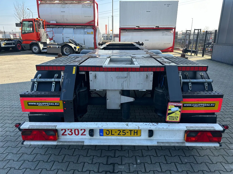 Burg 20FT ADR (EX/II, EX/III, FL, AT), empty weight: 3.690kg, SAF INTRADISC, 2x liftaxle, ALCOA, NL-Chassis - Container transporter/ Swap body semi-trailer: picture 5 Burg 20FT ADR (EX/II, EX/III, FL, AT), empty weight: 3.690kg, SAF INTRADISC, 2x liftaxle, ALCOA, NL-Chassis - Container transporter/ Swap body semi-trailer: picture 5