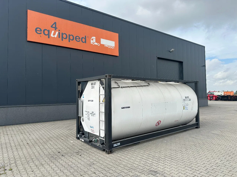 CIMC 20FT ISO / 25.020L-1-COMP. / L4BN / UN Portable / T11 / test: 10-2027 - Storage tank: picture 1 CIMC 20FT ISO / 25.020L-1-COMP. / L4BN / UN Portable / T11 / test: 10-2027 - Storage tank: picture 1