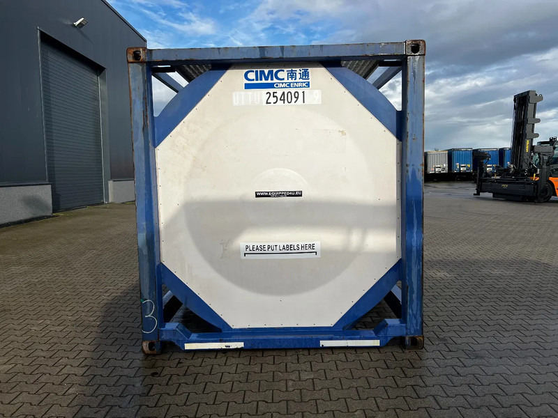 CIMC 20FT ISO, 25.070L/1-COMP/3 BAFFELS/4 manholes, ADR valid until 01/2027 - Storage tank: picture 5 CIMC 20FT ISO, 25.070L/1-COMP/3 BAFFELS/4 manholes, ADR valid until 01/2027 - Storage tank: picture 5