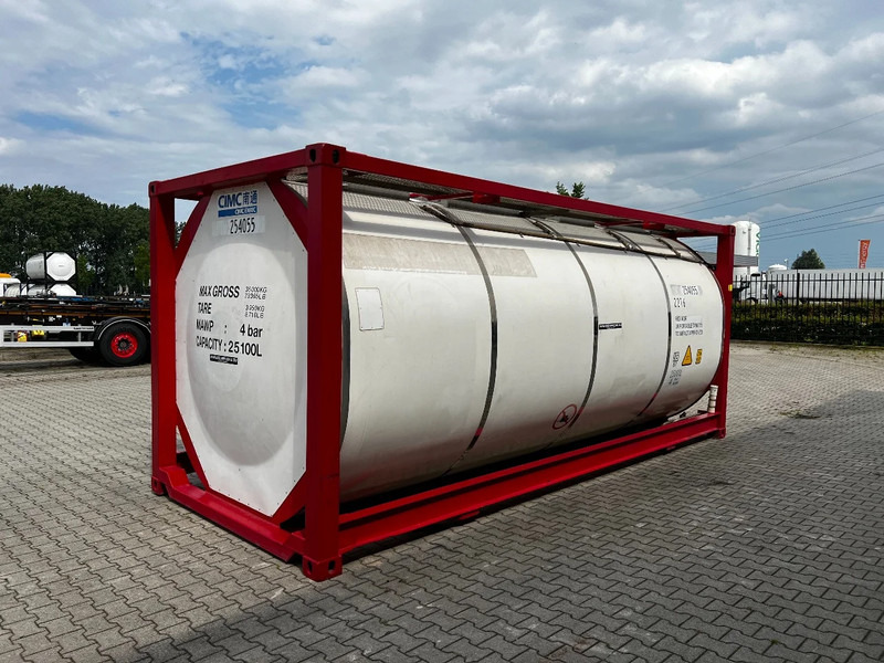 CIMC 20FT ISO, 25.100L/1-COMP/3 BAFFELS/4 manholes, ADR - Storage tank: picture 4 CIMC 20FT ISO, 25.100L/1-COMP/3 BAFFELS/4 manholes, ADR - Storage tank: picture 4