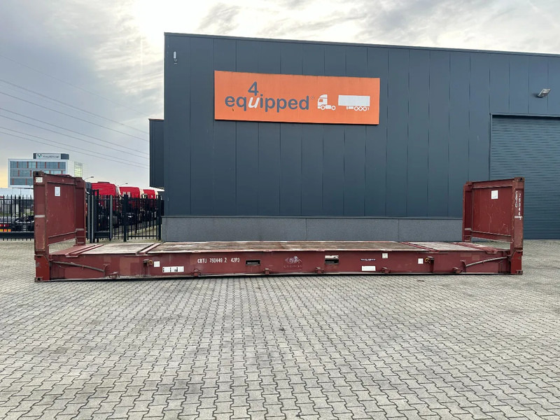 CIMC 40FT FLATRACK FLUSH FOLDING / CSC: 10/2027 / 10x available - Shipping container: picture 2 CIMC 40FT FLATRACK FLUSH FOLDING / CSC: 10/2027 / 10x available - Shipping container: picture 2