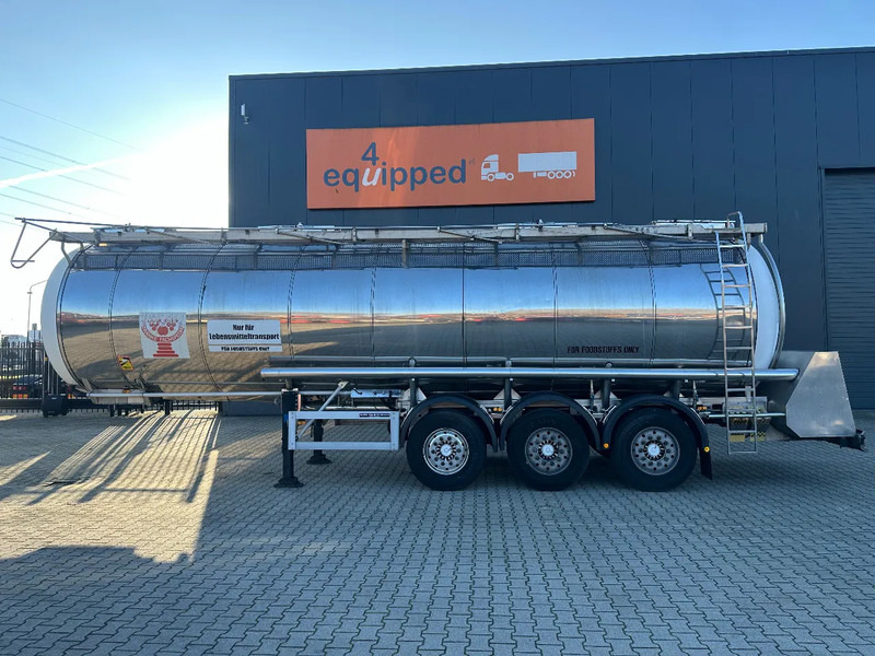 Feldbinder FOOD / LEVENSMIDDELEN/ LEBENSMITTEL / 33.500L / 3-COMP / PUMP / NL-trailer / APK: 05-2026 - Tank semi-trailer: picture 2 Feldbinder FOOD / LEVENSMIDDELEN/ LEBENSMITTEL / 33.500L / 3-COMP / PUMP / NL-trailer / APK: 05-2026 - Tank semi-trailer: picture 2