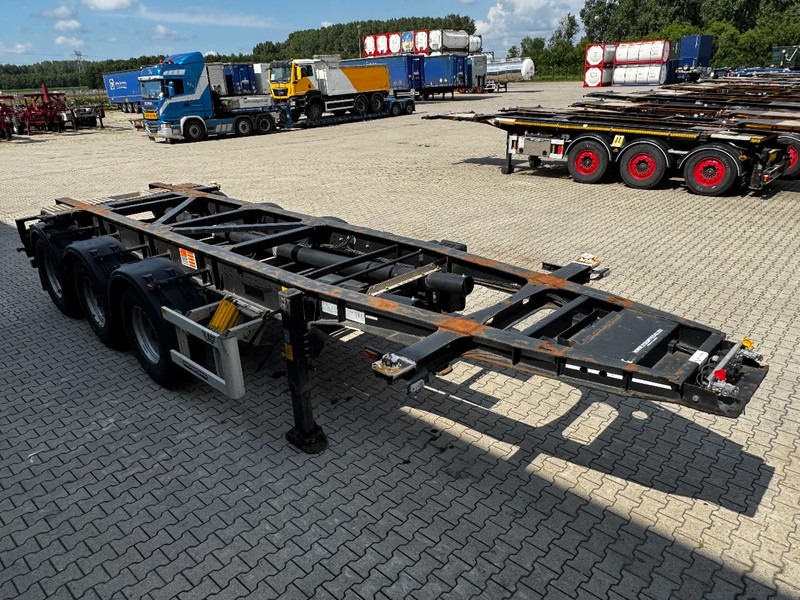 LAG 20FT, 3.540kg, BPW, ADR (EXII, EXII, FL, AT), NL, APK/ADR: 01/2026, very good tyres - Container transporter/ Swap body semi-trailer: picture 5 LAG 20FT, 3.540kg, BPW, ADR (EXII, EXII, FL, AT), NL, APK/ADR: 01/2026, very good tyres - Container transporter/ Swap body semi-trailer: picture 5