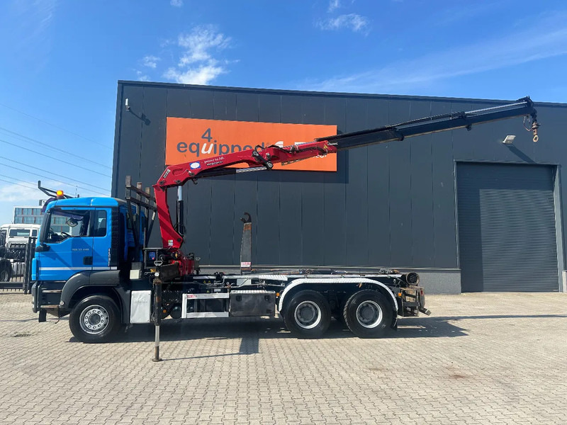 MAN TGS 33.440 6x4, EURO-5, HMF 2030 Crane + VDL HOOK, full spring, manual gearbox, MOT 03/2026 - Hook lift truck, Crane truck: picture 5 MAN TGS 33.440 6x4, EURO-5, HMF 2030 Crane + VDL HOOK, full spring, manual gearbox, MOT 03/2026 - Hook lift truck, Crane truck: picture 5