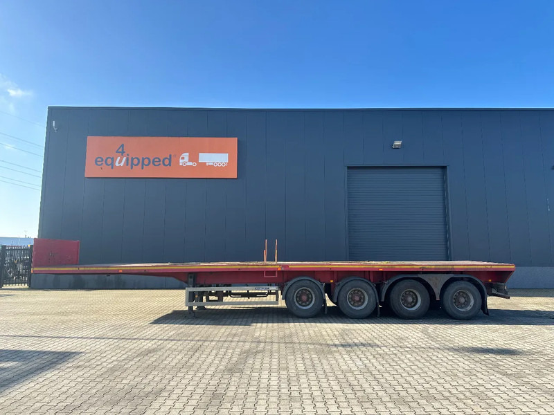 MOL 62 tons Ballast trailer, 4 axles, 2 steering axles, Belgium- trailer, very good tyres - Dropside/ Flatbed semi-trailer: picture 3 MOL 62 tons Ballast trailer, 4 axles, 2 steering axles, Belgium- trailer, very good tyres - Dropside/ Flatbed semi-trailer: picture 3