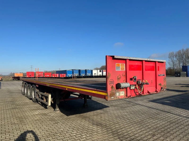 MOL 62 tons Ballast trailer, 4 axles, 2 steering axles, Belgium- trailer, very good tyres - Dropside/ Flatbed semi-trailer: picture 5 MOL 62 tons Ballast trailer, 4 axles, 2 steering axles, Belgium- trailer, very good tyres - Dropside/ Flatbed semi-trailer: picture 5
