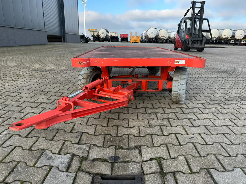 Mafi double-steered and connectable heavy-duty trailers with 6000kg loading capacity, 10x available - Dropside/ Flatbed trailer: picture 4 Mafi double-steered and connectable heavy-duty trailers with 6000kg loading capacity, 10x available - Dropside/ Flatbed trailer: picture 4