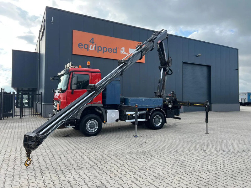 Mercedes-Benz Actros 2046 4x4 / FULL SPRING / HIAB 288 EP 5 HIPRO Crane / EURO-5 - Crane truck: picture 4 Mercedes-Benz Actros 2046 4x4 / FULL SPRING / HIAB 288 EP 5 HIPRO Crane / EURO-5 - Crane truck: picture 4