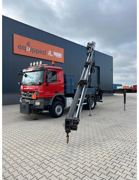 Mercedes-Benz Actros 2046 4x4 / FULL SPRING / HIAB 288 EP 5 HIPRO Crane / EURO-5 - Crane truck: picture 1 Mercedes-Benz Actros 2046 4x4 / FULL SPRING / HIAB 288 EP 5 HIPRO Crane / EURO-5 - Crane truck: picture 1