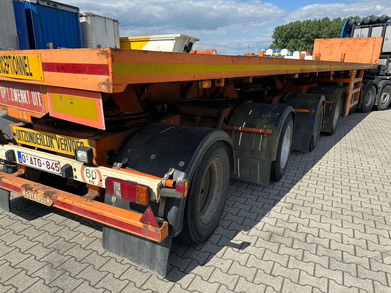 Nooteboom OVB-73-04, 73 tons Ballast trailer, 4 axles, 3 hydraulic steering axles, MOT 12/2025 - Dropside/ Flatbed semi-trailer: picture 4 Nooteboom OVB-73-04, 73 tons Ballast trailer, 4 axles, 3 hydraulic steering axles, MOT 12/2025 - Dropside/ Flatbed semi-trailer: picture 4