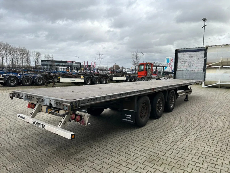 Schmitz Cargobull Scheibebremsen, galvanisiert, Rungtasschen, NL-Auflieger - Dropside/ Flatbed semi-trailer: picture 3 Schmitz Cargobull Scheibebremsen, galvanisiert, Rungtasschen, NL-Auflieger - Dropside/ Flatbed semi-trailer: picture 3