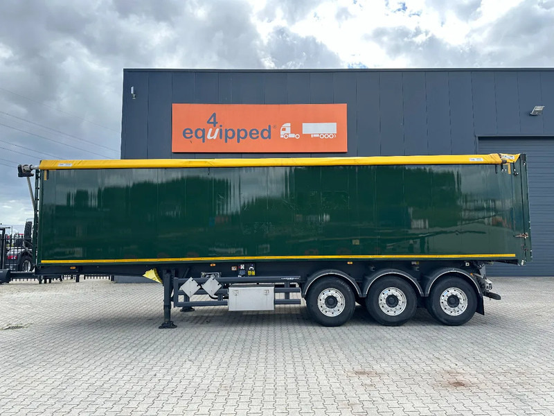 Stas TOP: S300CX, 56cbm, discbrakes, liftaxle, ALU/ALU, el.VBK cover (2020), NL, APK 1/2026 - Tipper semi-trailer: picture 3 Stas TOP: S300CX, 56cbm, discbrakes, liftaxle, ALU/ALU, el.VBK cover (2020), NL, APK 1/2026 - Tipper semi-trailer: picture 3