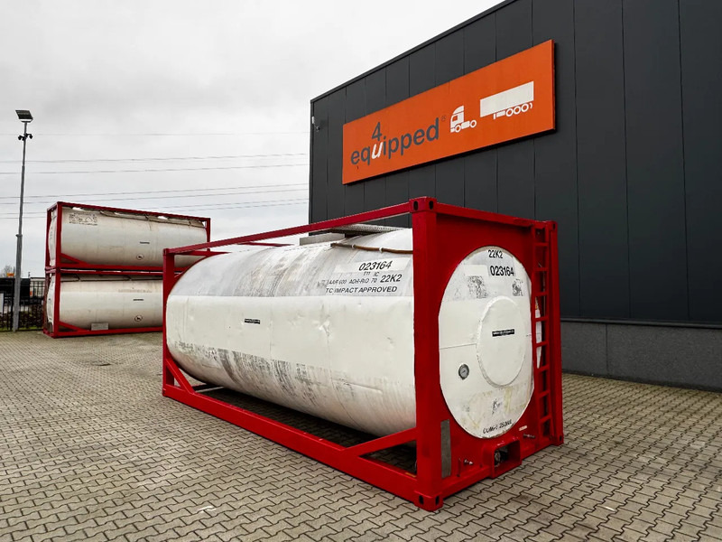Trencor Containers 25.000L, 20FT ISO, T11, ADR until 6/2027 - Storage tank: picture 3 Trencor Containers 25.000L, 20FT ISO, T11, ADR until 6/2027 - Storage tank: picture 3