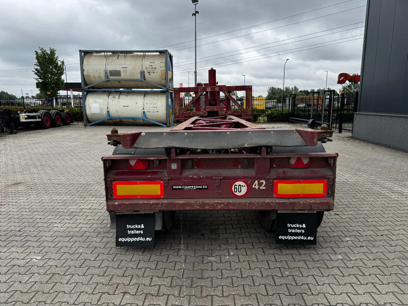 Van Hool 2 AXLE 20FT TIPPING-CHASSIS, TWIN-TIRES, BPW + DRUM, ALCOA - Container transporter/ Swap body semi-trailer: picture 5 Van Hool 2 AXLE 20FT TIPPING-CHASSIS, TWIN-TIRES, BPW + DRUM, ALCOA - Container transporter/ Swap body semi-trailer: picture 5