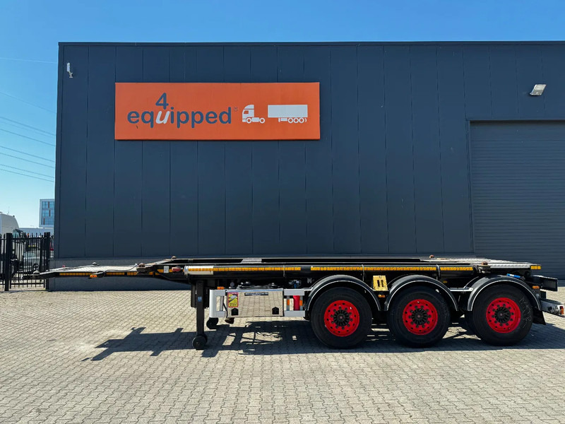 Van Hool 20FT, 66°/380V Tipping-chassis, ADR (EX/II, EX/III, FL, AT), SAF, 2 liftaxles, MOT - Container transporter/ Swap body semi-trailer: picture 4 Van Hool 20FT, 66°/380V Tipping-chassis, ADR (EX/II, EX/III, FL, AT), SAF, 2 liftaxles, MOT - Container transporter/ Swap body semi-trailer: picture 4