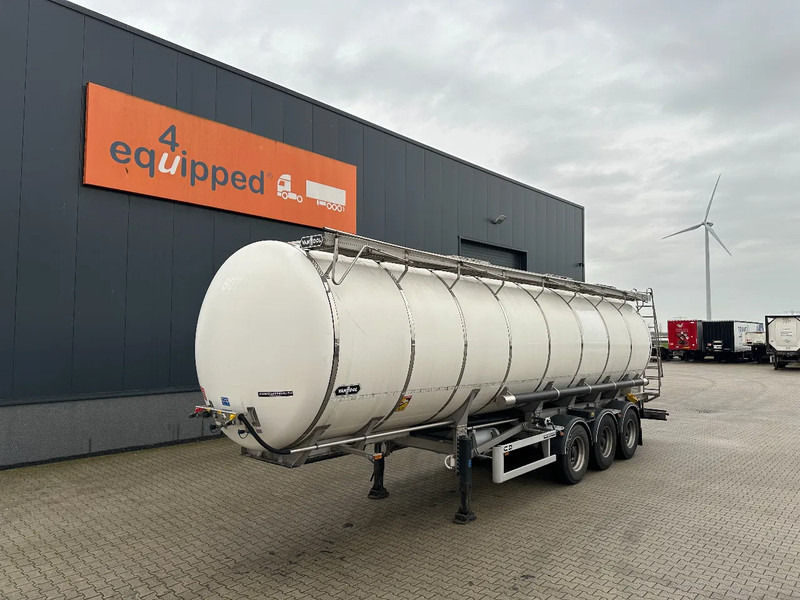 Van Hool LEVENSMIDDELEN / 39.000L / 3-KAMMER / INOX / NL-Auflieger / APK: 04/2026 - Tank semi-trailer: picture 1 Van Hool LEVENSMIDDELEN / 39.000L / 3-KAMMER / INOX / NL-Auflieger / APK: 04/2026 - Tank semi-trailer: picture 1