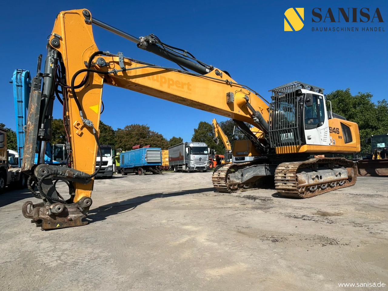 LIEBHERR R946 NLC ZSA/Zusatzhydraulik/Klima/Oilquick OQ80 - Crawler excavator: picture 5 LIEBHERR R946 NLC ZSA/Zusatzhydraulik/Klima/Oilquick OQ80 - Crawler excavator: picture 5