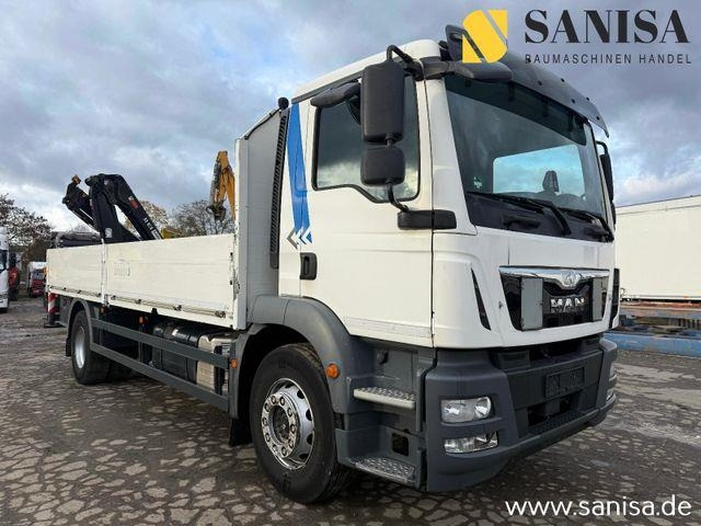 Mercedes-Benz TGM 18.340/Kran Hiab 099 E-2 HIDUO - Dropside/ Flatbed truck: picture 1 Mercedes-Benz TGM 18.340/Kran Hiab 099 E-2 HIDUO - Dropside/ Flatbed truck: picture 1