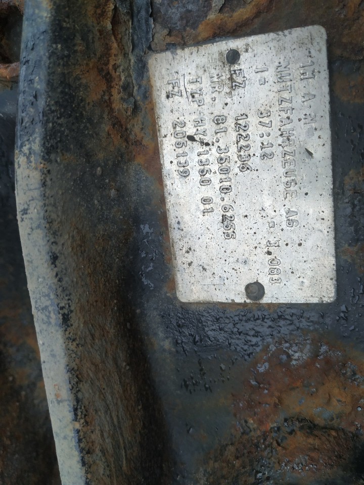 MAN TGX - Rear axle for Truck: picture 3 MAN TGX - Rear axle for Truck: picture 3