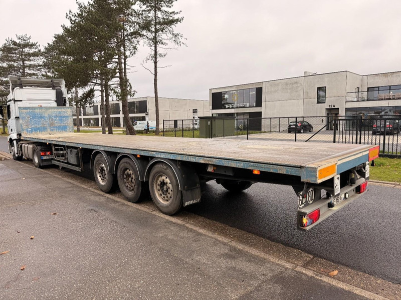 Dropside/ Flatbed semi-trailer Benalu 3-AXLES PLATFORM - FULL ALU: picture 1