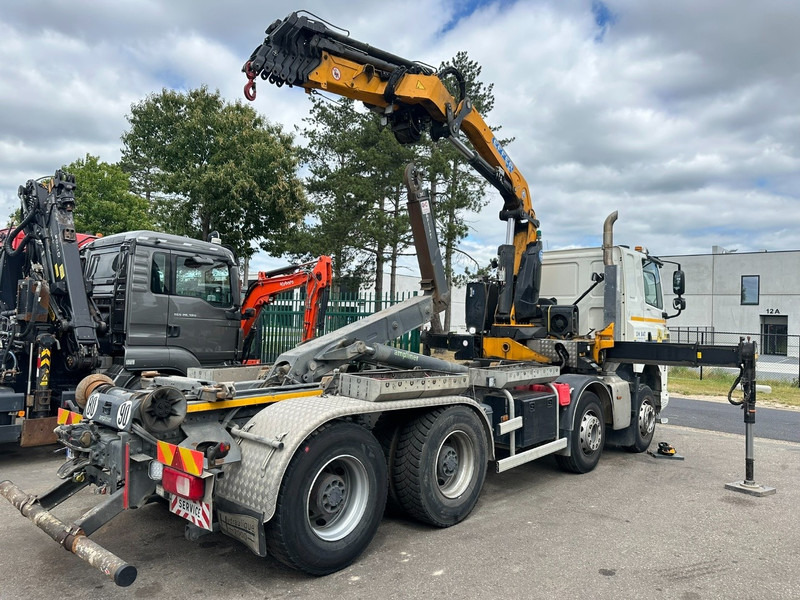 DAF CF 480 8x4 HOOKLIFT + CRANE (19m!) EFFER 205 / 6S + WINCH - RETARDER - *165.000km* - VERY NICE - Hook lift truck, Crane truck: picture 5 DAF CF 480 8x4 HOOKLIFT + CRANE (19m!) EFFER 205 / 6S + WINCH - RETARDER - *165.000km* - VERY NICE - Hook lift truck, Crane truck: picture 5