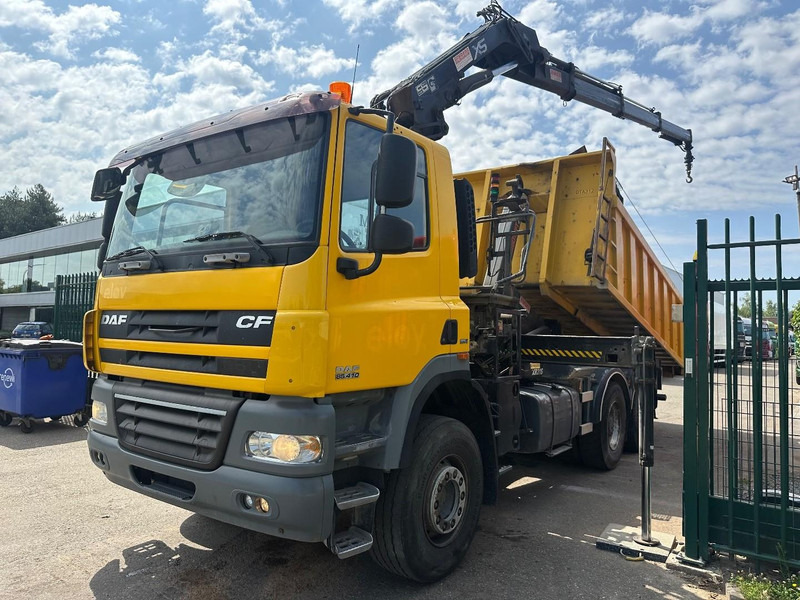 DAF CF 85.410 6X4 21T HOOKLIFT + CRANE HIAB 166-3 HIPRO + ROTATOR - 5/6F - RETARDER - TÜV 10/2025 - EURO 5 - BE TRUCK - Hook lift truck, Crane truck: picture 4 DAF CF 85.410 6X4 21T HOOKLIFT + CRANE HIAB 166-3 HIPRO + ROTATOR - 5/6F - RETARDER - TÜV 10/2025 - EURO 5 - BE TRUCK - Hook lift truck, Crane truck: picture 4