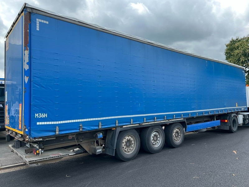 Krone 3-AXLES TRAILER - SAF DISC - LIFT + STEERING AXLE - TAILLIFT - Curtainsider semi-trailer: picture 4 Krone 3-AXLES TRAILER - SAF DISC - LIFT + STEERING AXLE - TAILLIFT - Curtainsider semi-trailer: picture 4