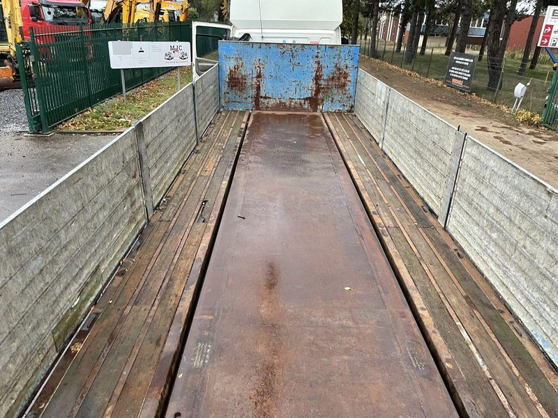 Dropside/ Flatbed semi-trailer Kwb STEENOPLEGGER KRAAN HIAB R130-F2 - 2x EXT + ROTATOR -  2x STUURASSEN - SCHIJFREMMEN - SAF ASSEN: picture 8