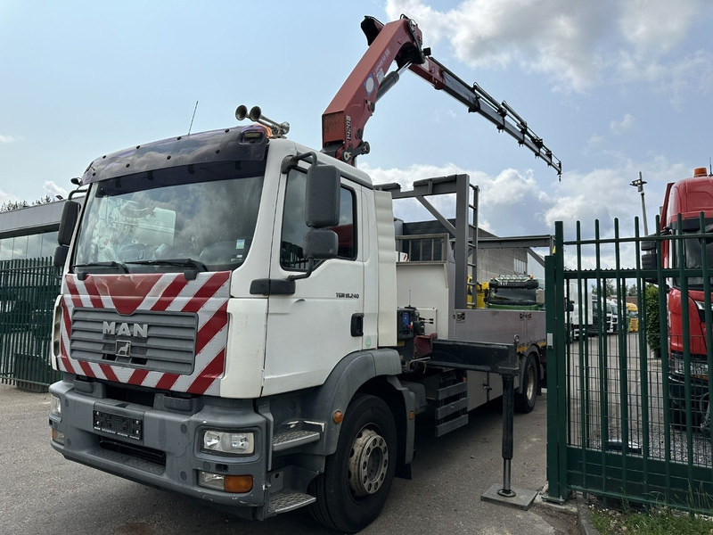 MAN TGM 18.240 4x2 + 2010 CRANE HMF 1420 K6 (17.5m! 6x) RADIO - PLATFORM 6m60 - MANUAL - EURO 3 - BE TRUCK - Dropside/ Flatbed truck, Crane truck: picture 3 MAN TGM 18.240 4x2 + 2010 CRANE HMF 1420 K6 (17.5m! 6x) RADIO - PLATFORM 6m60 - MANUAL - EURO 3 - BE TRUCK - Dropside/ Flatbed truck, Crane truck: picture 3