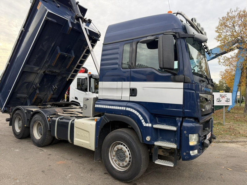 MAN TGS 33.480 6x4 TIPPER + TRACTOR - DOUBLE SYSTEM / WISSELSYSTEEM / DOUBLE PVA - RETARDER - HUB REDUCTION - BE TRUCK - Tipper: picture 5 MAN TGS 33.480 6x4 TIPPER + TRACTOR - DOUBLE SYSTEM / WISSELSYSTEEM / DOUBLE PVA - RETARDER - HUB REDUCTION - BE TRUCK - Tipper: picture 5