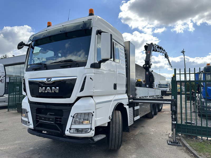 MAN TGX 35.420 8x4-4 TRIDEM + CRANE (26m!) HIAB X-HIPRO 408 E-5 + JIB 100X-5 - PLATFORM 6m40 - *306.245km* - BE TRUCK - Crane truck: picture 2 MAN TGX 35.420 8x4-4 TRIDEM + CRANE (26m!) HIAB X-HIPRO 408 E-5 + JIB 100X-5 - PLATFORM 6m40 - *306.245km* - BE TRUCK - Crane truck: picture 2
