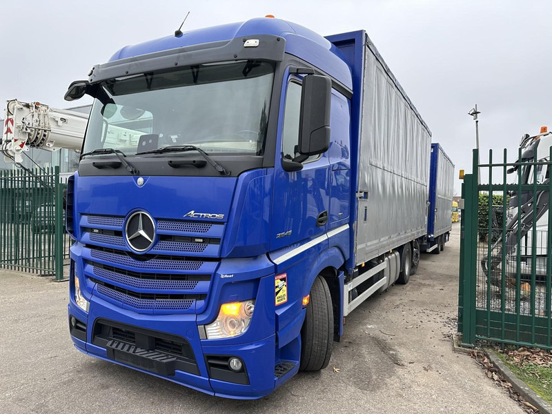 Mercedes-Benz Actros 2645 6x2 105m³ JUMBO + RETARDER + CRANE PALFINGER PK 19.001 SLD (4x) + RADIO - *FULL AIR* - FRIGO - EURO 6 - SAF AXLES - BELGIAN TRUCK - Crane truck: picture 4 Mercedes-Benz Actros 2645 6x2 105m³ JUMBO + RETARDER + CRANE PALFINGER PK 19.001 SLD (4x) + RADIO - *FULL AIR* - FRIGO - EURO 6 - SAF AXLES - BELGIAN TRUCK - Crane truck: picture 4
