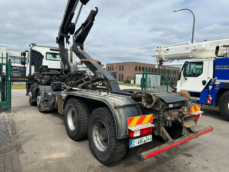 Renault C460 8x4 HOOKLIFT + CRANE HIAB 288 E-6 HIDUO - RADIO - 5/6 F - STEEL SPRING / HUB REDUCTION - Hook lift truck, Crane truck: picture 5 Renault C460 8x4 HOOKLIFT + CRANE HIAB 288 E-6 HIDUO - RADIO - 5/6 F - STEEL SPRING / HUB REDUCTION - Hook lift truck, Crane truck: picture 5