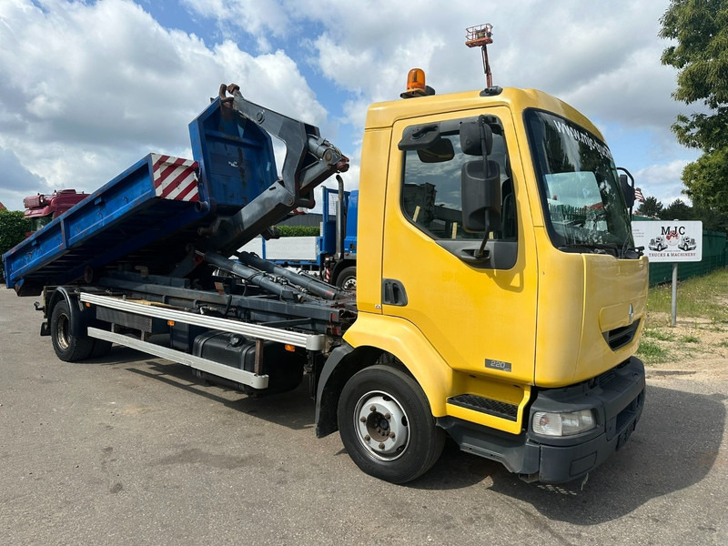 Renault MIDLUM 220 DCI 4x2 12T - EURO 3 - HOOKLIFT / ABROLLKIPPER / AMPLIROL / GANCHO - *243.000km* - AIR SUSPENSION - BE TRUCK - Hook lift truck: picture 1 Renault MIDLUM 220 DCI 4x2 12T - EURO 3 - HOOKLIFT / ABROLLKIPPER / AMPLIROL / GANCHO - *243.000km* - AIR SUSPENSION - BE TRUCK - Hook lift truck: picture 1