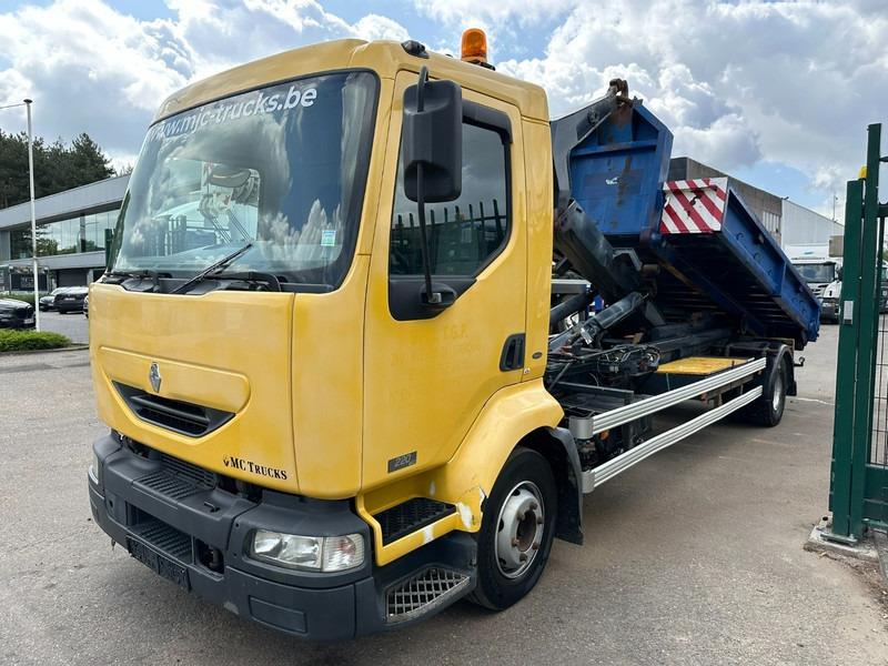 Renault MIDLUM 220 DCI 4x2 12T - EURO 3 - HOOKLIFT / ABROLLKIPPER / AMPLIROL / GANCHO - *243.000km* - AIR SUSPENSION - BE TRUCK - Hook lift truck: picture 3 Renault MIDLUM 220 DCI 4x2 12T - EURO 3 - HOOKLIFT / ABROLLKIPPER / AMPLIROL / GANCHO - *243.000km* - AIR SUSPENSION - BE TRUCK - Hook lift truck: picture 3