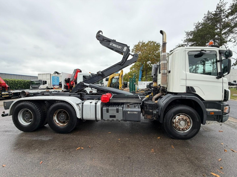 Hook lift truck Scania 114C-380 6X4 HOOKLIFT / GANCHO HIAB MULTILIFT - RETARDER - A/C - EURO 3 - SPRING / BALLESTAS / BLATT / LAMES: picture 20