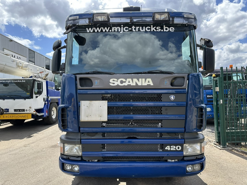 Scania 124L-420 6x2 HOOKLIFT VDL 20T - STEEL SPRING / BALLESTAS / BLATT - MANUAL - MECHANICAL PUMP - 10 TIRES DOUBLE WHEELS - Hook lift truck: picture 2 Scania 124L-420 6x2 HOOKLIFT VDL 20T - STEEL SPRING / BALLESTAS / BLATT - MANUAL - MECHANICAL PUMP - 10 TIRES DOUBLE WHEELS - Hook lift truck: picture 2