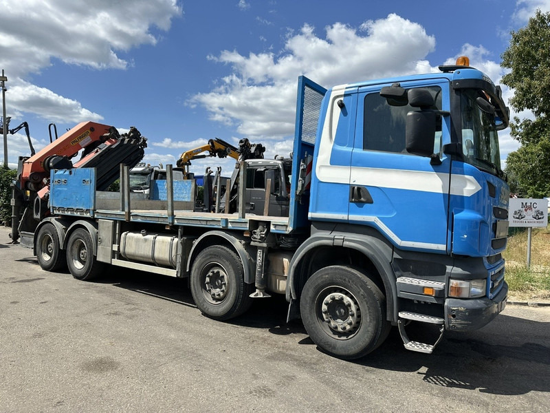 Scania G440 8x4 + (25m!) CRANE PALFINGER PK78002 SH G 8x + WINCH - PLATFORM 6m25 - MANUAL - HUB REDUCTION - STEEL SPRING - EURO 5 - BE TRUCK - Crane truck: picture 2 Scania G440 8x4 + (25m!) CRANE PALFINGER PK78002 SH G 8x + WINCH - PLATFORM 6m25 - MANUAL - HUB REDUCTION - STEEL SPRING - EURO 5 - BE TRUCK - Crane truck: picture 2