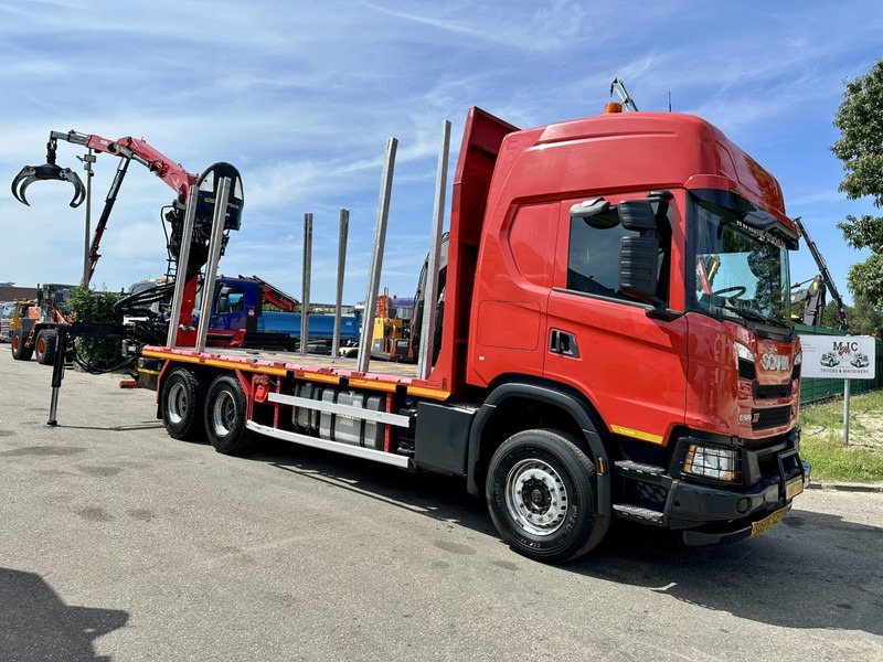 Scania G500 XT 6x4 WOOD / TIMBER / HOLZ CRANE PALFINGER EPSILON Q150Z + RETARDER - FULL AIR SUSP. - BE TRUCK - Timber truck, Crane truck: picture 1 Scania G500 XT 6x4 WOOD / TIMBER / HOLZ CRANE PALFINGER EPSILON Q150Z + RETARDER - FULL AIR SUSP. - BE TRUCK - Timber truck, Crane truck: picture 1