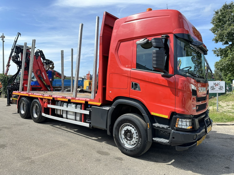 Scania G500 XT 6x4 WOOD / TIMBER / HOLZ CRANE PALFINGER EPSILON Q150Z + RETARDER - FULL AIR SUSP. - BE TRUCK - Timber truck, Crane truck: picture 2 Scania G500 XT 6x4 WOOD / TIMBER / HOLZ CRANE PALFINGER EPSILON Q150Z + RETARDER - FULL AIR SUSP. - BE TRUCK - Timber truck, Crane truck: picture 2