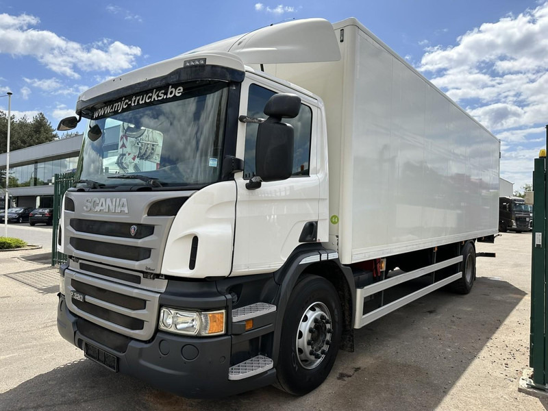 Scania P320 RETARDER - CLOSED BOX 8m25 x 2m47 x 2m30 - TAILLIFT 2000kg - EURO 6 - GOOD CONDITION - Box truck: picture 3 Scania P320 RETARDER - CLOSED BOX 8m25 x 2m47 x 2m30 - TAILLIFT 2000kg - EURO 6 - GOOD CONDITION - Box truck: picture 3