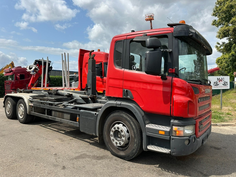 Scania P380 6x4 HOOKLIFT HIAB 25T - 6100mm - A/C - CAMERA - AIR SUSPENSION - Hook lift truck: picture 1 Scania P380 6x4 HOOKLIFT HIAB 25T - 6100mm - A/C - CAMERA - AIR SUSPENSION - Hook lift truck: picture 1